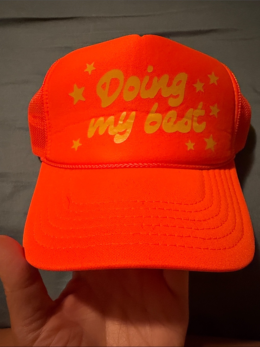 Burnt Toast/Emy Ave “Doing my best” hat